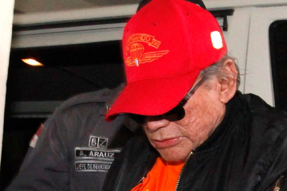 Manuel Noriega llegó a Panamá en 2011, luego de er extraditado por Francia. Llegó enfermo y acabado. / AFP