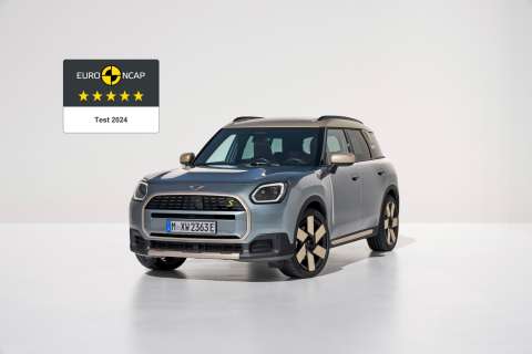 El MINI Countryman 2025 logra 5 estrellas en seguridad, según Euro NCAP