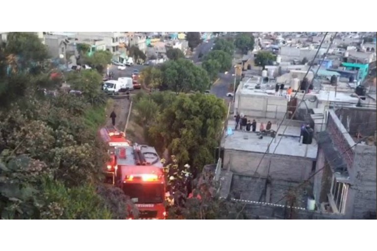 Mueren siete menores de edad en un incendio al este de Ciudad de México