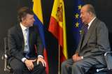 El Rey de España le dijo a Santos que está “tullido”