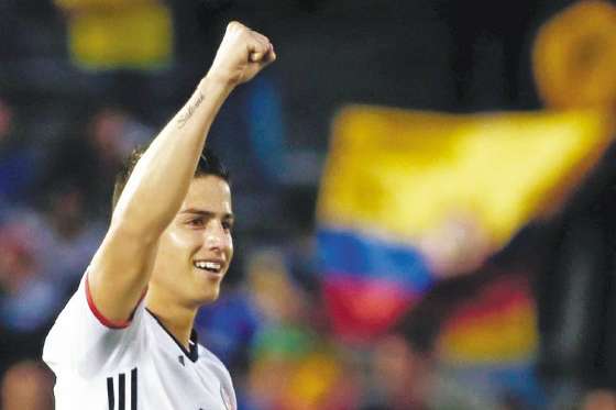 James Rodríguez ha sido el mejor jugador de Colombia en la Copa América de Estados Unidos 2016. / EFE