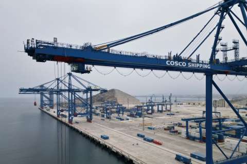 En Perú inauguraron el megapuerto que sería el puente entre China y Latinoamérica