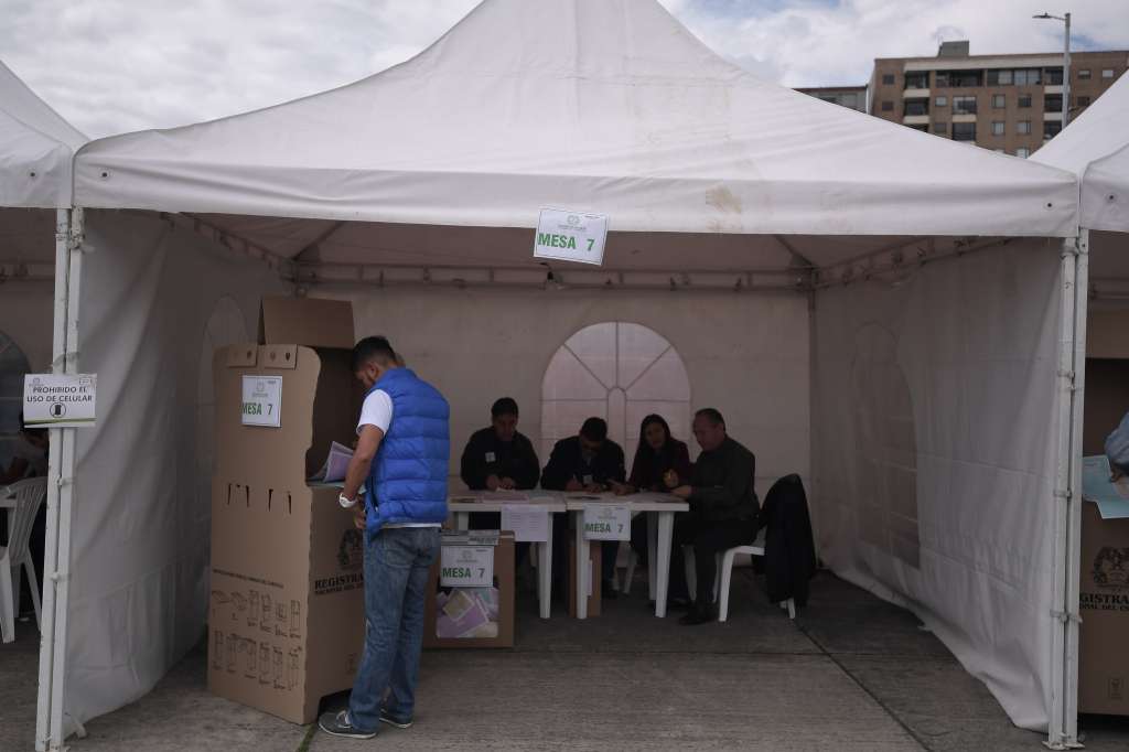 Votación para las  elecciones regionales 2019.