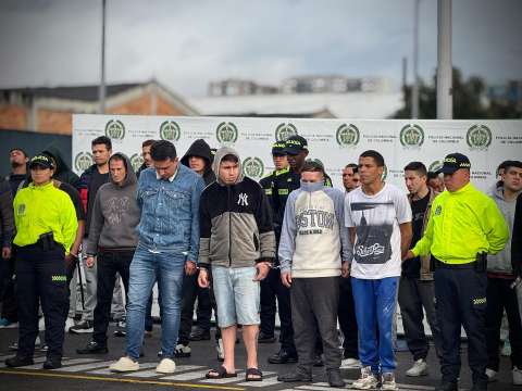 Estos son algunos de los perfiles de los 73 capturados en Bogotá por homicidio