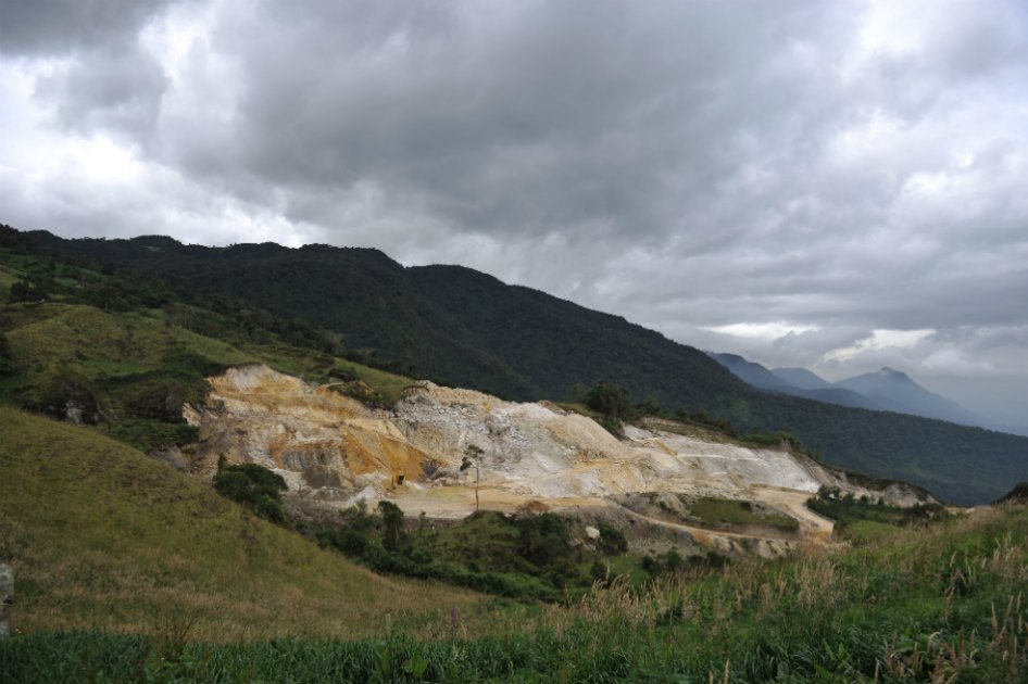 Imagen de minería en Sibaté, uno de los 21 municipios tocados por las nuevas Zonas Compatibles con la Minería, que definió el Ministerio de Ambiente. / Foto: Gustavo Torrijos - El Espectador