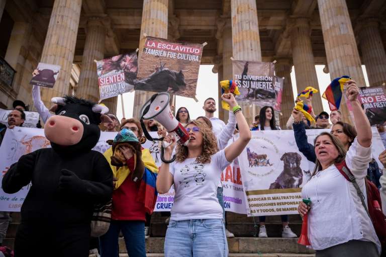 Protestas en defensa de los derechos animales