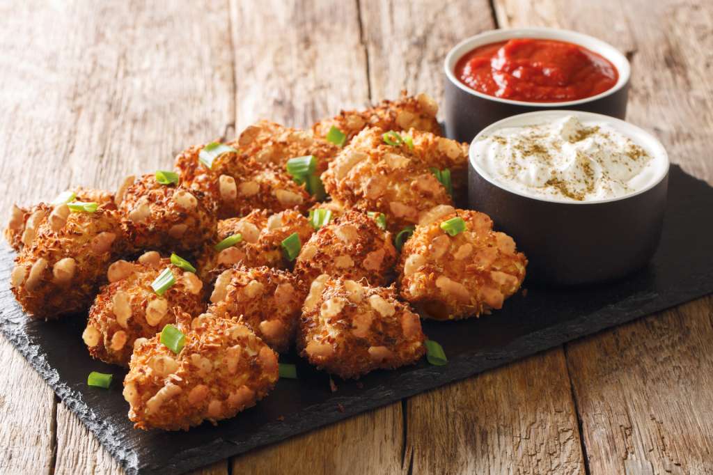 Nuggets de pollo crujientes