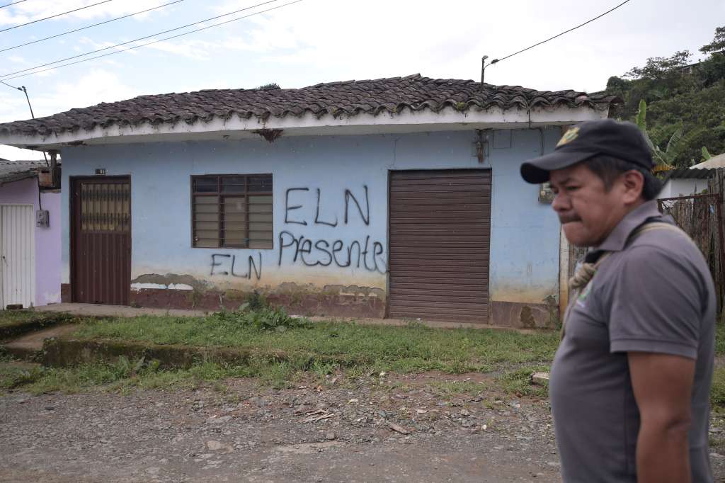 Señales de la llegada del Eln al territorio.