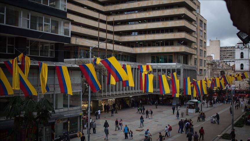 El panorama descrito por la Defensoría y los denunciantes alerta sobre la situación de seguridad en la que se encuentra la capital colombiana, ad portas de las elecciones del próximo mes. / Agencia Anadolu