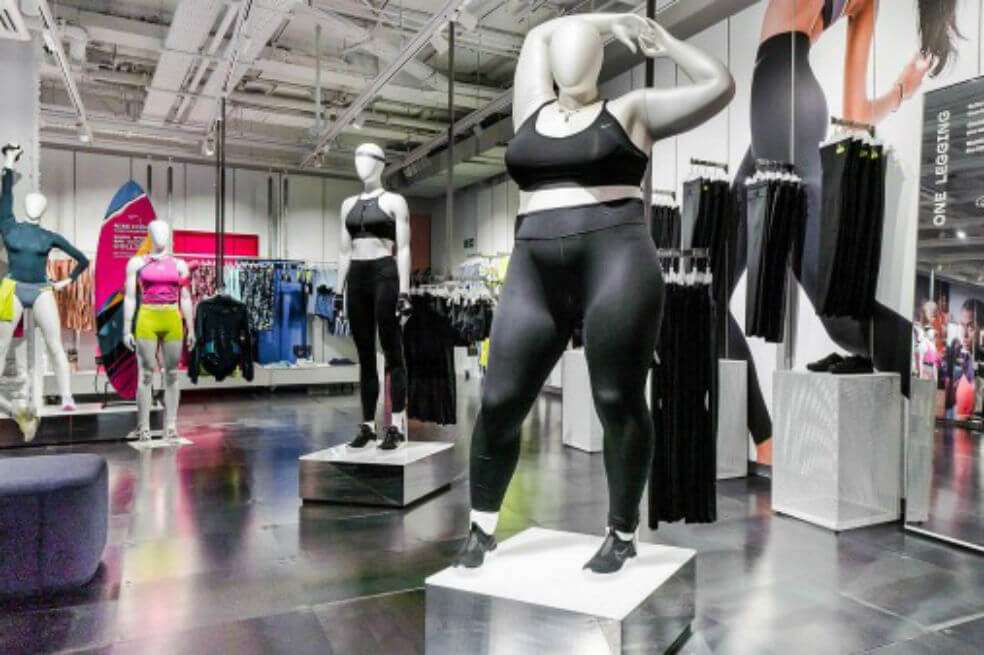 En 2017 había lanzado una serie de tallas grandes para mujeres: desde la XL hasta las 3XL. / Cortesía Nike