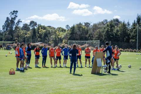 Millonarios igualó sin goles en su estreno en la Liga Femenina 2024