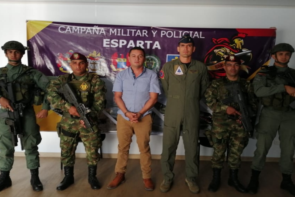 Reinaldo Peñaranda Franco habría coordinado con carteles mexicanos actividades de narcotráfico desde la frontera con Venezuela.  / Cortesía