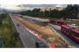 Obras en la Autopista Norte están retrasadas