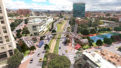 IDU iniciará de nuevo construcción de puente peatonal que tiene 3 años de retraso