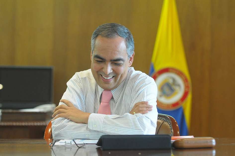 El embajador de Colombia en Bruselas, Rodrigo Rivera, estuvo al frente de las negociaciones para eliminar el visado hacia la Unión Europea. / Oscar Pérez