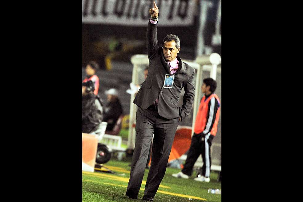 Hernán Torres busca su primer título como técnico. / David Campuzano - El Espectador