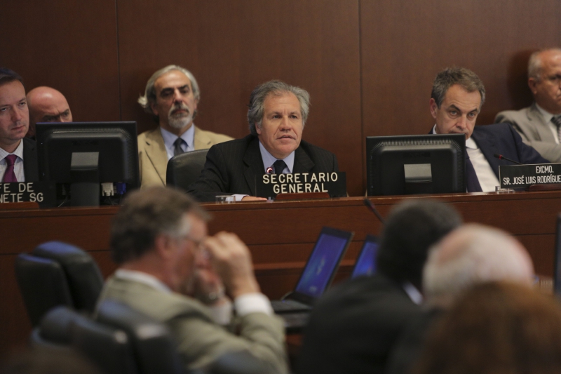 El secretario general de la Organización de Estados Americanos (OEA), Luis Almagro. /EFE