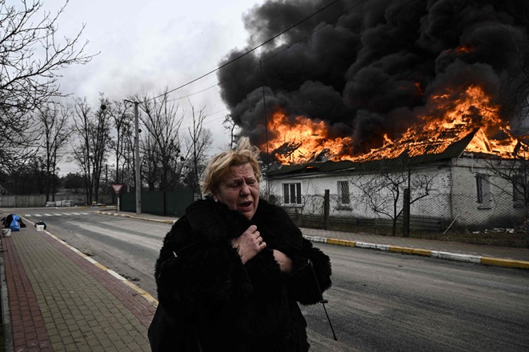 La guerra entre Rusia y Ucrania: las imágenes más impactantes en un año de ataques