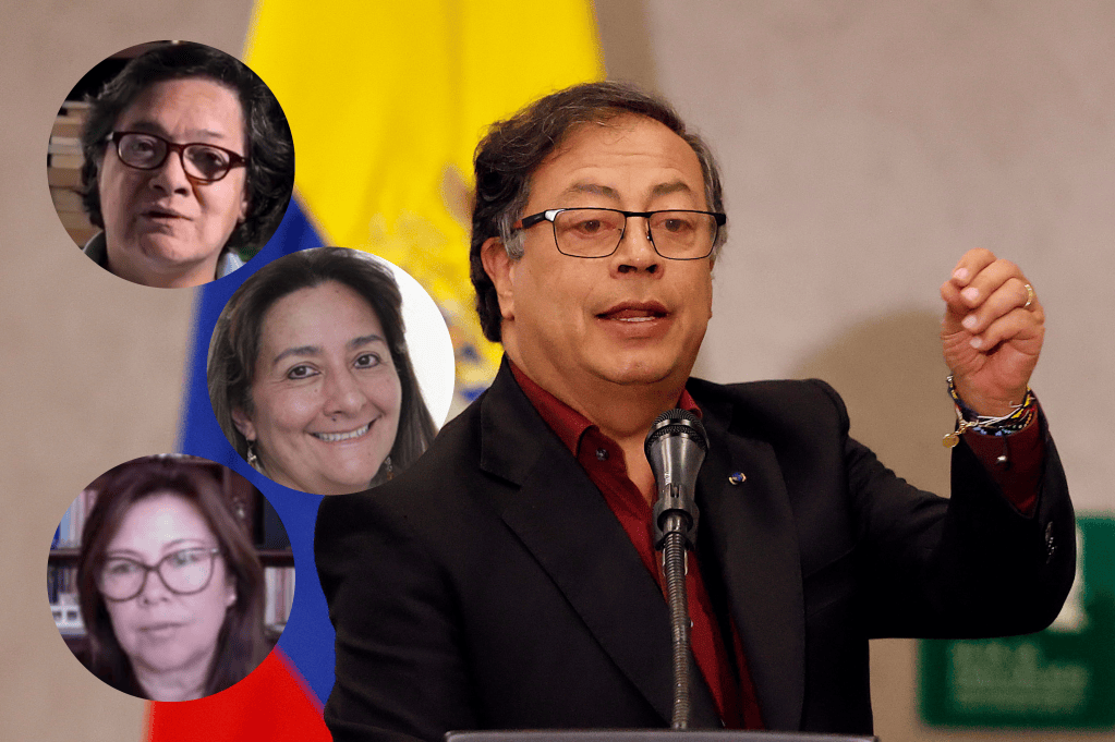 La terna de Petro está conformada por Amelia Pérez, Ángela María Buitrago y Luz Adriana Camargo.