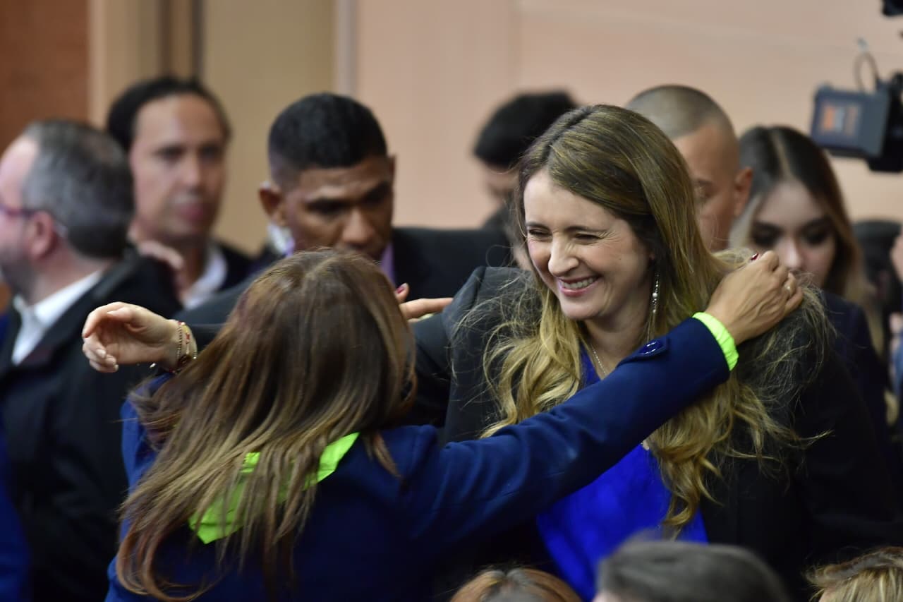 La senadora Paloma Valencia ganó encuesta del Centro Democrático.