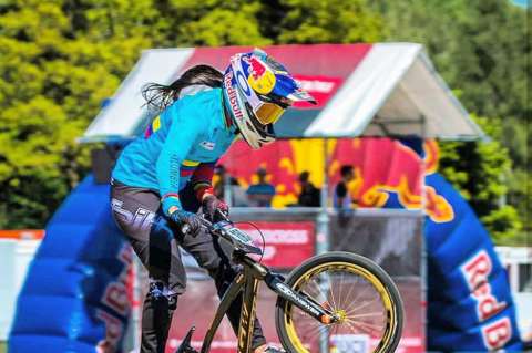 Mariana Pajón sufrió una rotura del ligamento cruzado anterior
