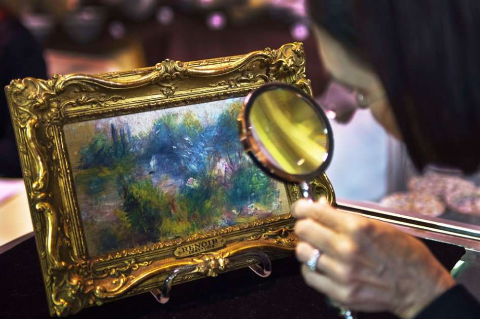 La subasta "El Renoir Desconocido: el hombre, el marido, el padre, el artista" cuenta con 143 lotes. 