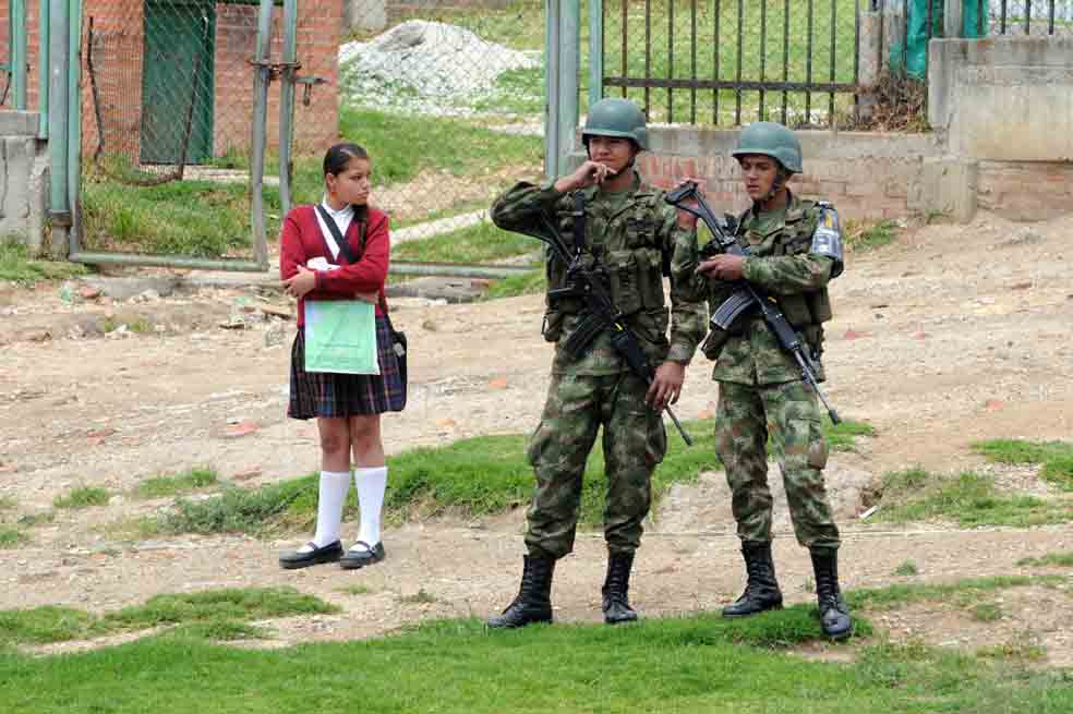 Las escuelas de paz se promueve la pérdida del miedo, la reconciliación y la convivencia. / Óscar Pérez - El Espectador
