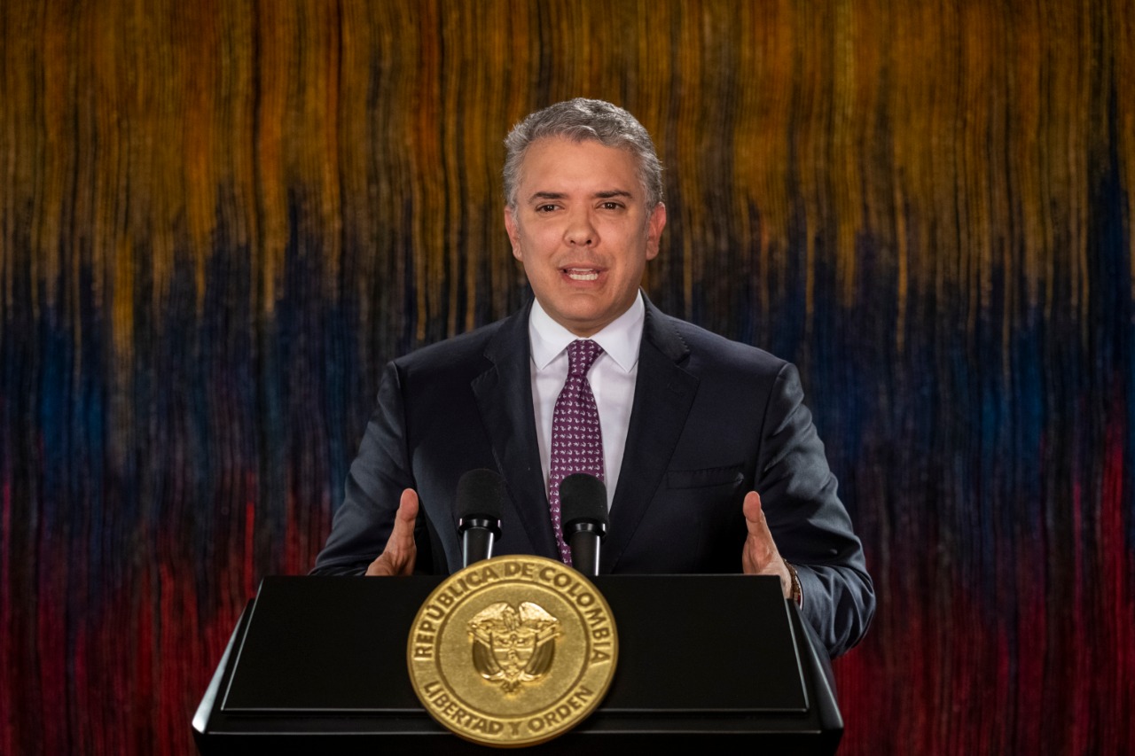 Iván Duque Márquez, presidente de Colombia. / SIG