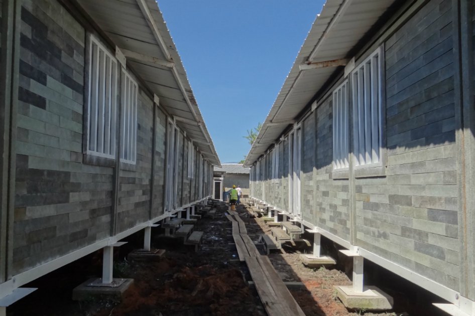 Según Óscar Méndez, CEO de Conceptos Plásticos, cada casa se construye con un promedio de 1.300 ladrillos. / Cortesía