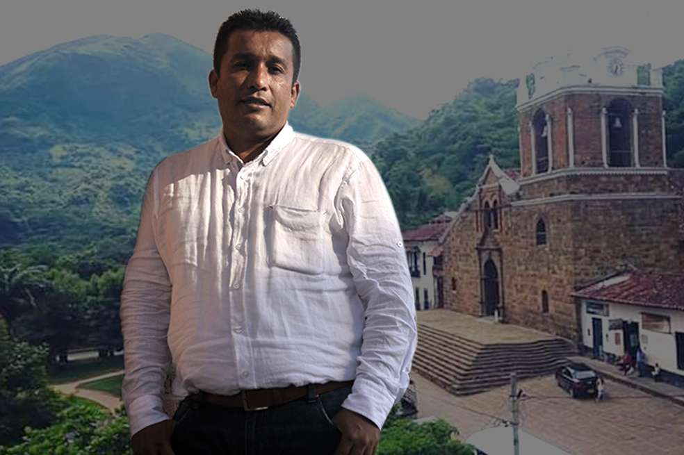 Mauricio Cala Maya, alcalde del municipio de Simacota (Santander).  / /Cortesía