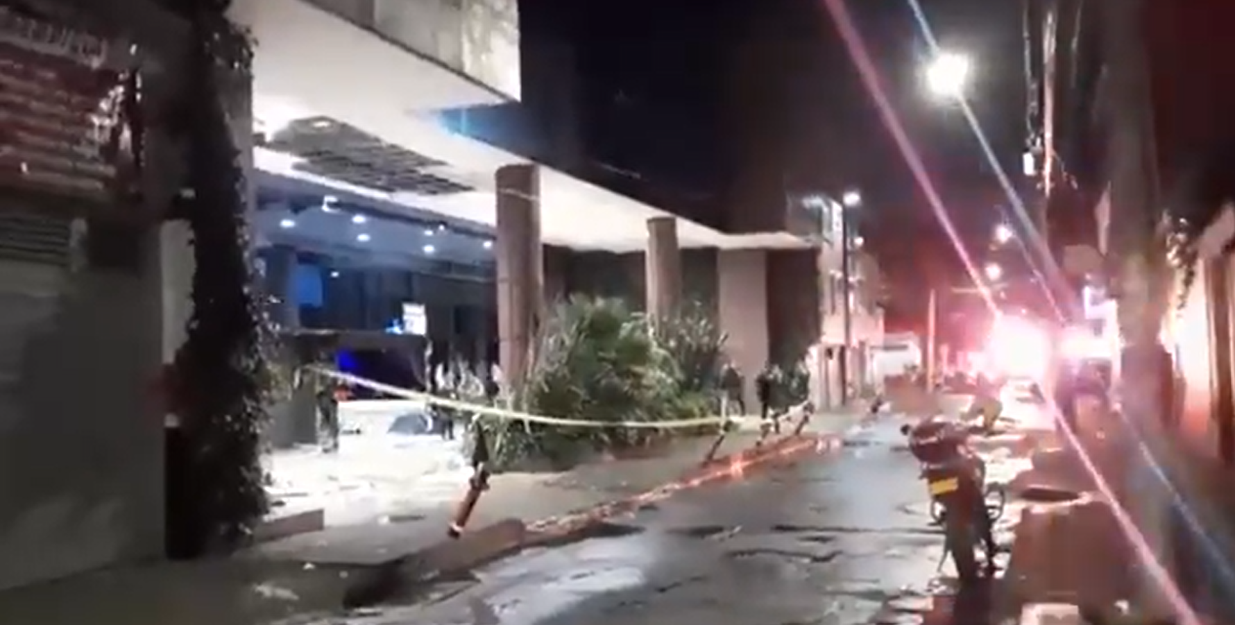 Un herido dejó detonación con granada en motel de Fontibón.