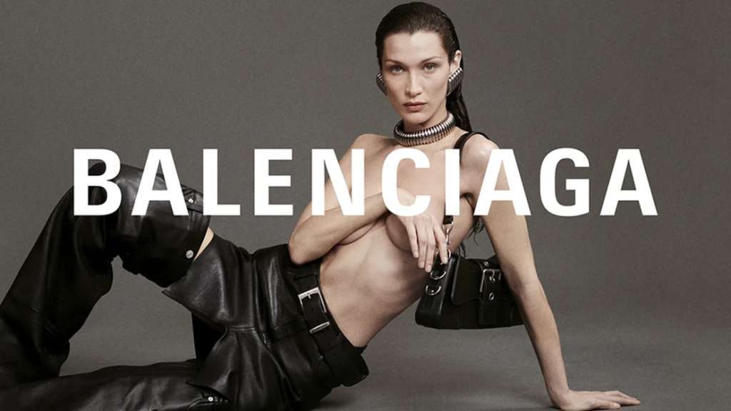 La nueva campaña de Balenciaga con Bella Hadid