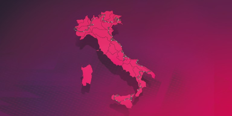 Recorrido Giro de Italia 2020.