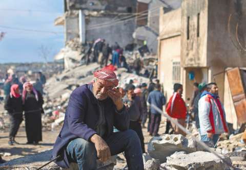 La historia del fin del mundo: relato del terremoto en Siria