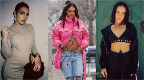 Georgina Rodríguez, Rihanna, Evaluna y otras famosas que serán mamás en este 2022