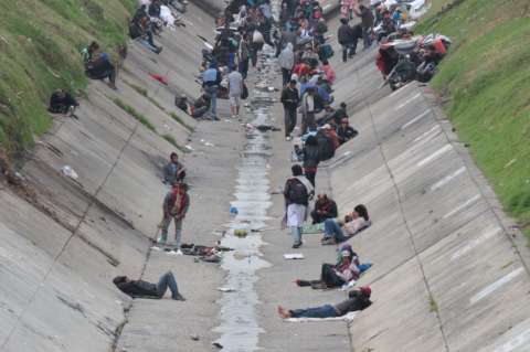 Incautan 1.500 dosis de bazuco en intervención al canal de la sexta, en Bogotá