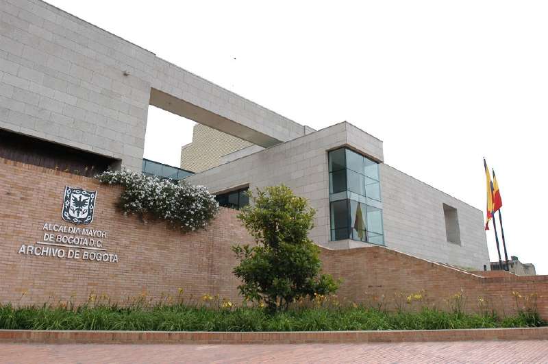 Fachada del Archivo de Bogotá. Foto: Archivo.