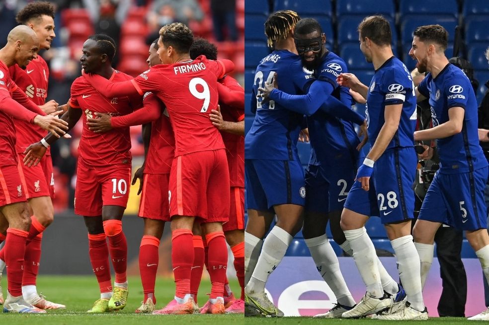 Liverpool y Chelsea aseguraron su cupo junto a Manchester City y Manchester United en la próxima Liga de Campeones.