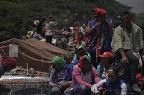 Distrito cuestiona al Gobierno por negar solicitudes para la llegada de minga a Bogotá