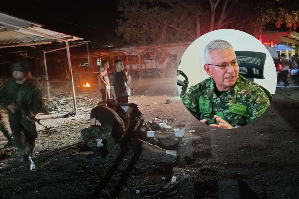 “Las tropas no contaban con equipos antidrones”: comandante de Ejercito tras ataque en Cesar