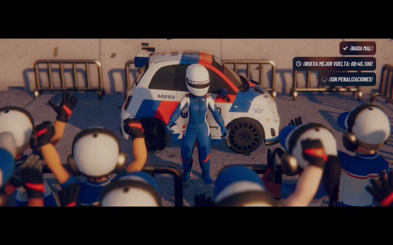 El ascenso por categorías y tipos de carros le da un toque competitivo casi perfecto para mantenerse enganchado en el título sin dejar de ser simplemente un arcade.