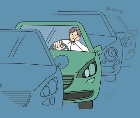 Acelere, frene, espere… ¿Cuánto tiempo pierde un conductor en un trancón?