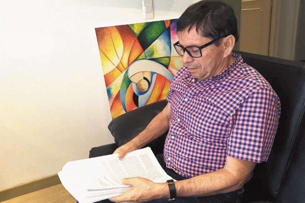 Óscar de Jesús López Cadavid solo gobernó el Guaviare por 14 meses, antes de ser detenido. / Archivo particular
