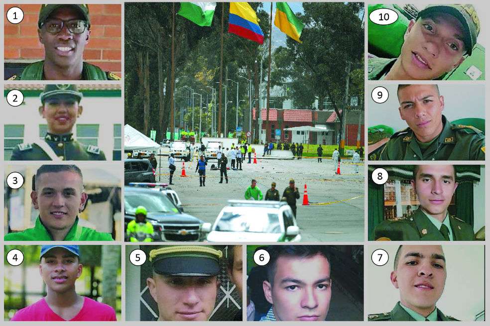 Las víctimas mortales del atentado tenían entre 19 y 27 años. / Cristian Garavito - El Espectador