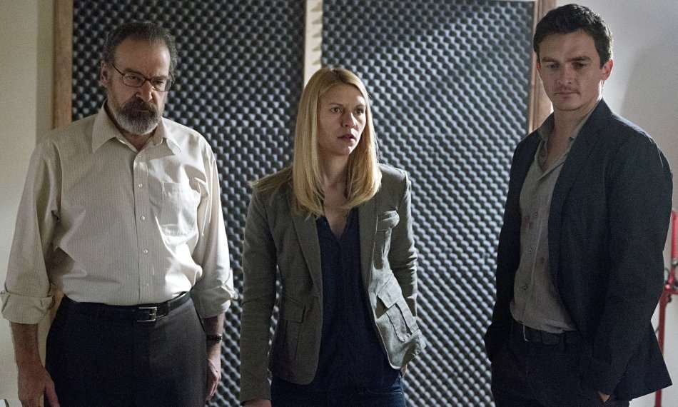 Mandy Patinkin, Clare Danes y Rupert Friend son los protagonistas de Homeland. / Showtime