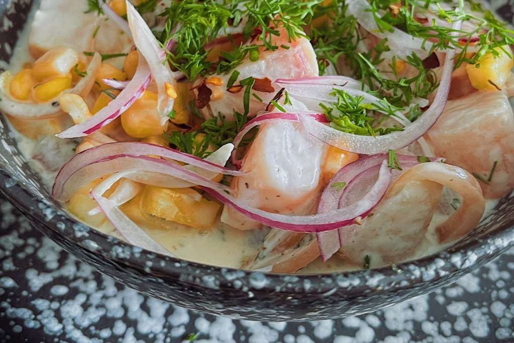 Ceviche de tilapia