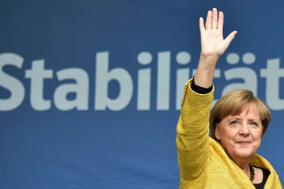 La canciller alemana, Ángela Merkel. / AFP