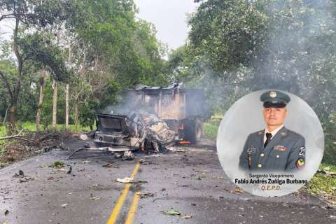 Murió sargento que fue herido en ataque del ELN a base militar en Arauca