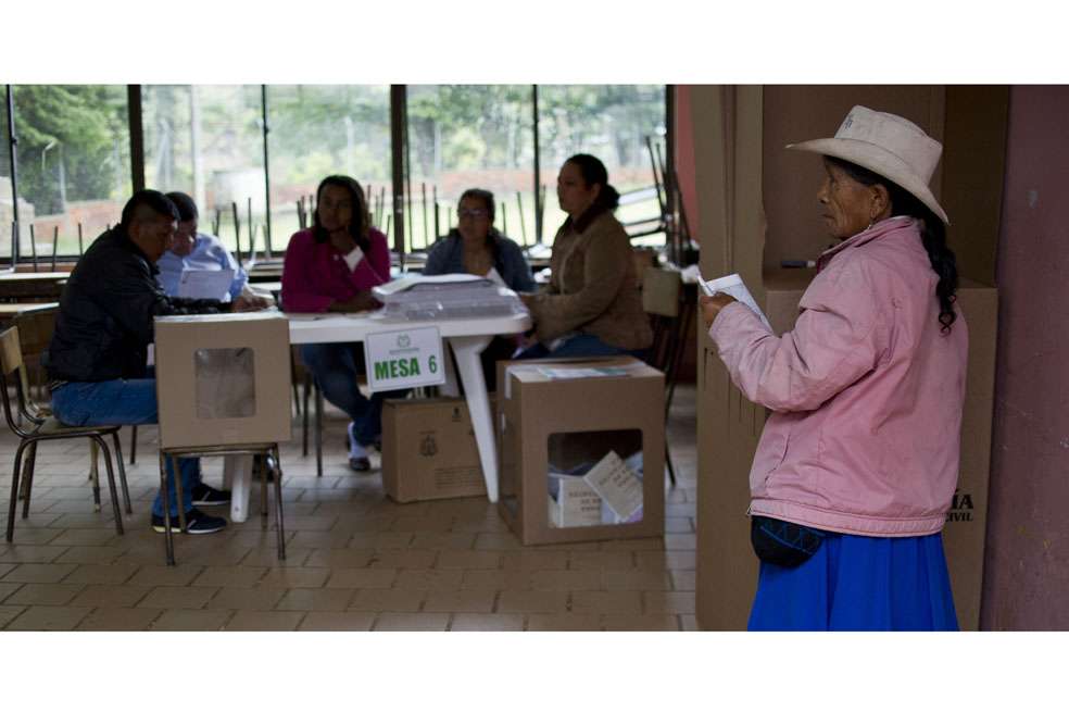 La Misión de Observación Electoral reportó 858 denuncias por fraude electoral. / AFP