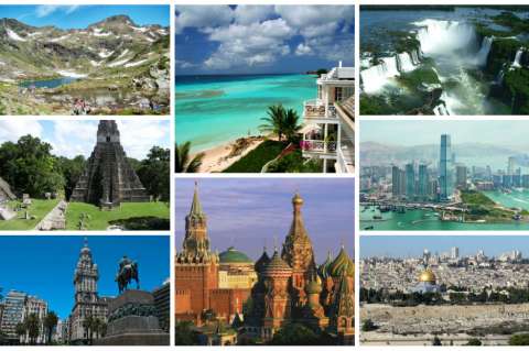 Los 33 países que no exigen visa a los colombianos